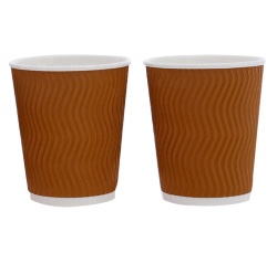 10oz Ripple Wall Paper Cup