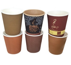 12oz Ripple Wall Paper Cup